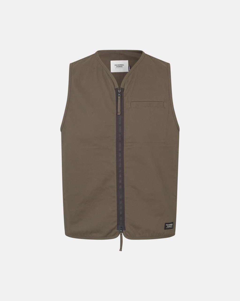 Off-Race Cotton Twill Vest