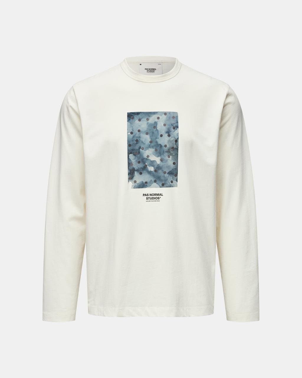 Off-Race Cotton Tech Graphic Long Sleeve T-Shirt